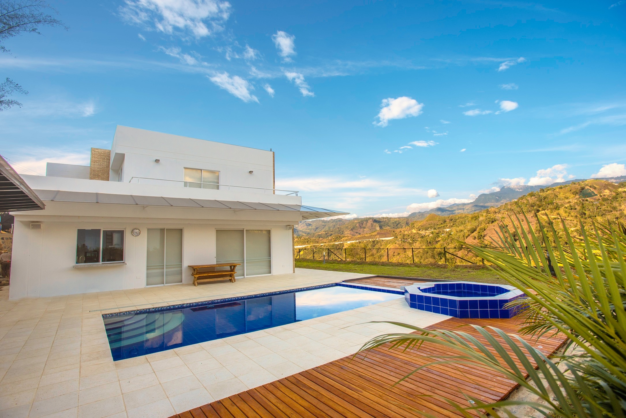 Piscina climatizada — Condominio Campestre Bambú